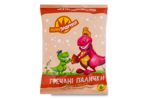 Палочки гречневые сладкие неглазированные Кукузаврики м/у 50г