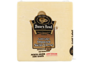 Boar's Head Gold Label Imported Swiss Cheese