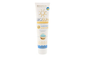 Крем солнцезащитный водостойкий SPF45 Biosun 120мл
