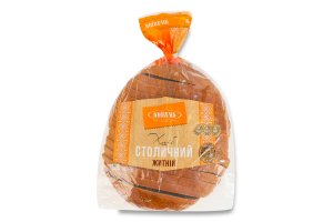 Хлеб нарезной Столичный ржаной Київхліб м/у 950г