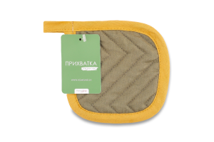 Прихватка Клітинка зелена напівпанама 15*15см Homeline