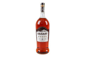Бренди 1л 40% армянский 5 звезд Ararat бут