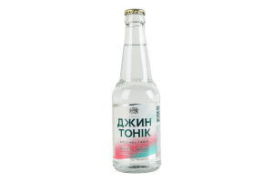 Напій слабоалкогольний 0.33л 8% сильногазований Джин Тонік Оболонь пл