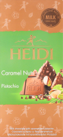 Шоколад мол.Caramel Nuts з фіст.Heidi80г