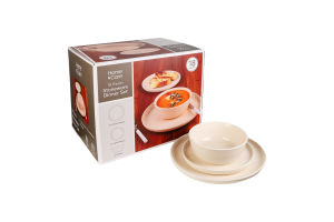 Набір посуду Home&Care бежевий 18пр