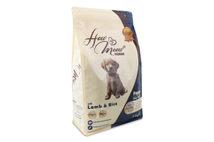 Корм д/цуценят з ягням та рисом сухий 3кг How Meow