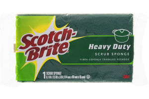 Scotch Brite Scrub Sponge Heavy Duty