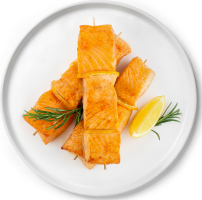 Шашлык из лосося