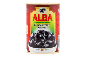 Маслины без косточки Alba Food ж/б 300мл