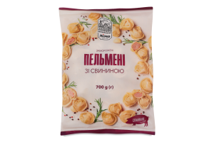 Пельмени замороженные со свининой Лімо м/у 700г
