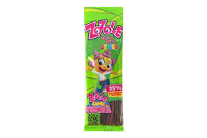 Конфеты желейные с фруктовым вкусом Sticks Zozole м/у 75г