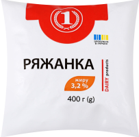 Ряжанка 3,2%  400г п/е ТМ "1"