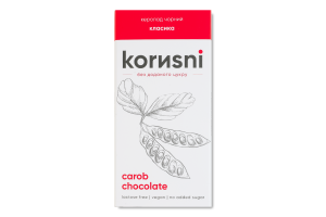 Кэролад черный без добавленного сахара Классика Korиsni к/у 90г