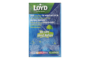 Чай Loyd 20 шт. пірам. Чорниця та ожина (Польша)