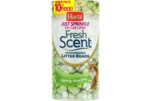 Hartz Fresh Scent Deodorizing Litter Beads Spring Meadow