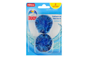 Средство для очистки для сливного бачка Морской Таблетка чистоты Duck 2х50г