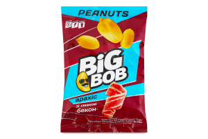 Арахис жареный соленый Бекон Big Bob м/у 120г