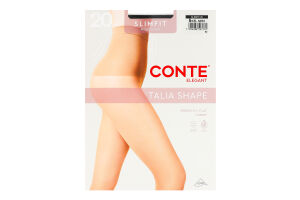 Колготки женские Conte elegant Slimfit 20den 5 nero