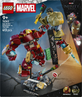 Конструктор для детей от 9лет №76343 Epic battle: Hulkbuster vs. The Hulk Marvel Lego 413эл