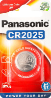 Елемент живлення CR-2025EL/1B літієвий Панасонік