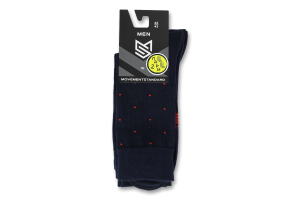 Носки мужские MovementStandard №MS M0201/2S 00/12 42-43 тёмно-синий 2пары