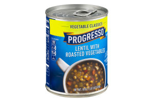 Progresso Vegetable Classics Lentil With Roasted Vegetables Soup