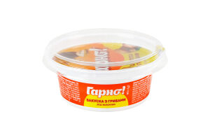 Закуска з грибами та зеленню Гарно! ст 90г