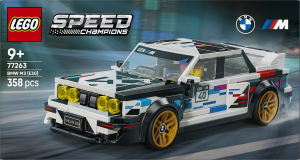 Конструктор для дітей від 9років №77263 BMW M3 (E30) Speed champions Lego 358ел
