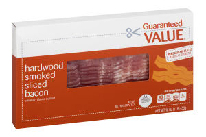 Guaranteed Value Hardwood Smoked Sliced Bacon