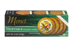 Monet Vegetable Entertainer Crackers
