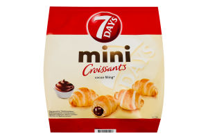 Круассаны с какао начинкой Mini 7 Days м/у 185г