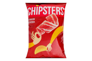 Чипси картопляні Бекон Chipster's м/у 100г