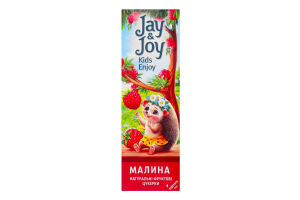 Цукерки фруктові натуральні Малина Jay&Joy к/у 32г