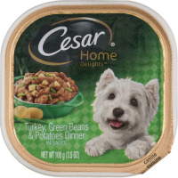Cesar Canine Cuisine Home Delights Turkey, Green Beans & Potatoes Dinner