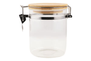 Банка д/зберігання 600мл скло з бугельним замком