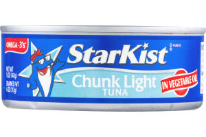 StarKist Chunk Light Tuna in Vegetable Oil