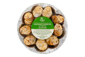 Улитки замороженные оптимальные в раковинах Итальянские Mon Gout лоток 150г