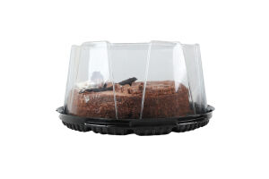 Торт бисквитный с кремом и начинками Ромовый Сумська Паляниця п/у 0.6кг