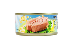 Тунець шматочками у соняшниковій олії Premium Polar Seafood з/б 185г