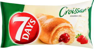 Круасан з полуничною начинкою 7 Days м/у 60г
