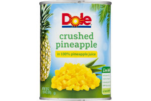 Dole Crushed Pineapple in 100% Pineapple Juice