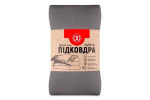 Підковдра темно-сіра 180*215см ТМ "1"