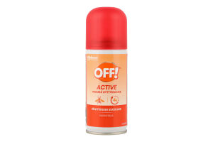 Средство репеллентное аэрозоль Smooth and dry Active OFF! 100мл