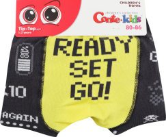 Колготки дитячі Conte kids Tip-Top №4C-01СП 80-86 темно-сірий