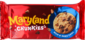 Печиво MaryLand шмат молочного та чорного шоколаду