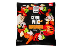 Смесь овощная быстрозамороженная Wok Select Лімо м/у 400г