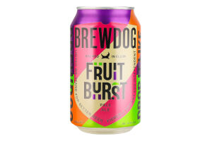 Пиво BrewDog Fruit Burst світле фільт з/б