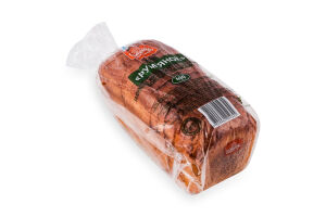 Хліб нарізний із суміші житнього та пшеничного борошна формовий Рум'янок Рум'янець м/у 600г