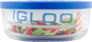 Ємність д/продуктів Іглу 800мл скло d15см Боргоново