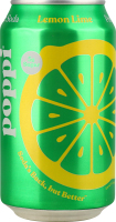 Напій Poppi Lemon Lime з пребіотиком газований з/б